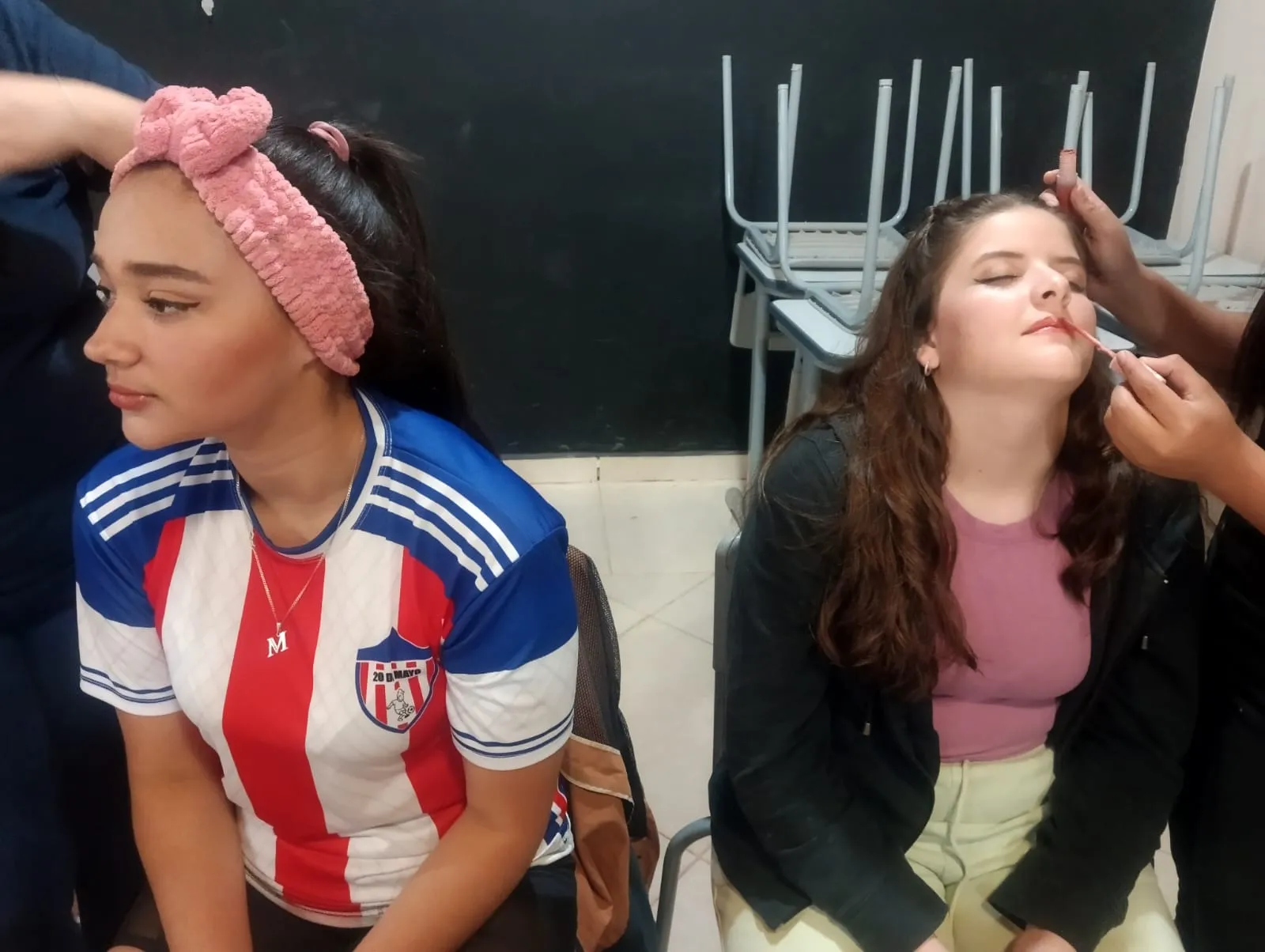 Práctica de maquillaje