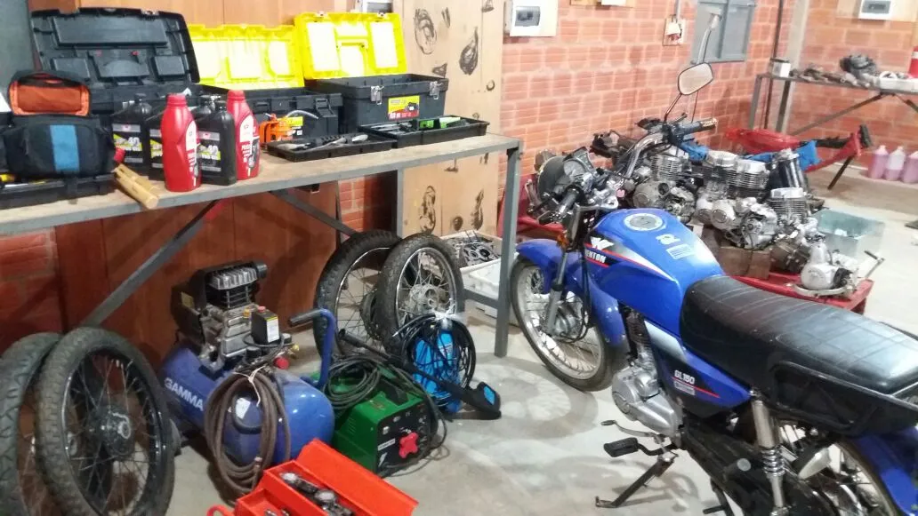 Taller de reparación de motos