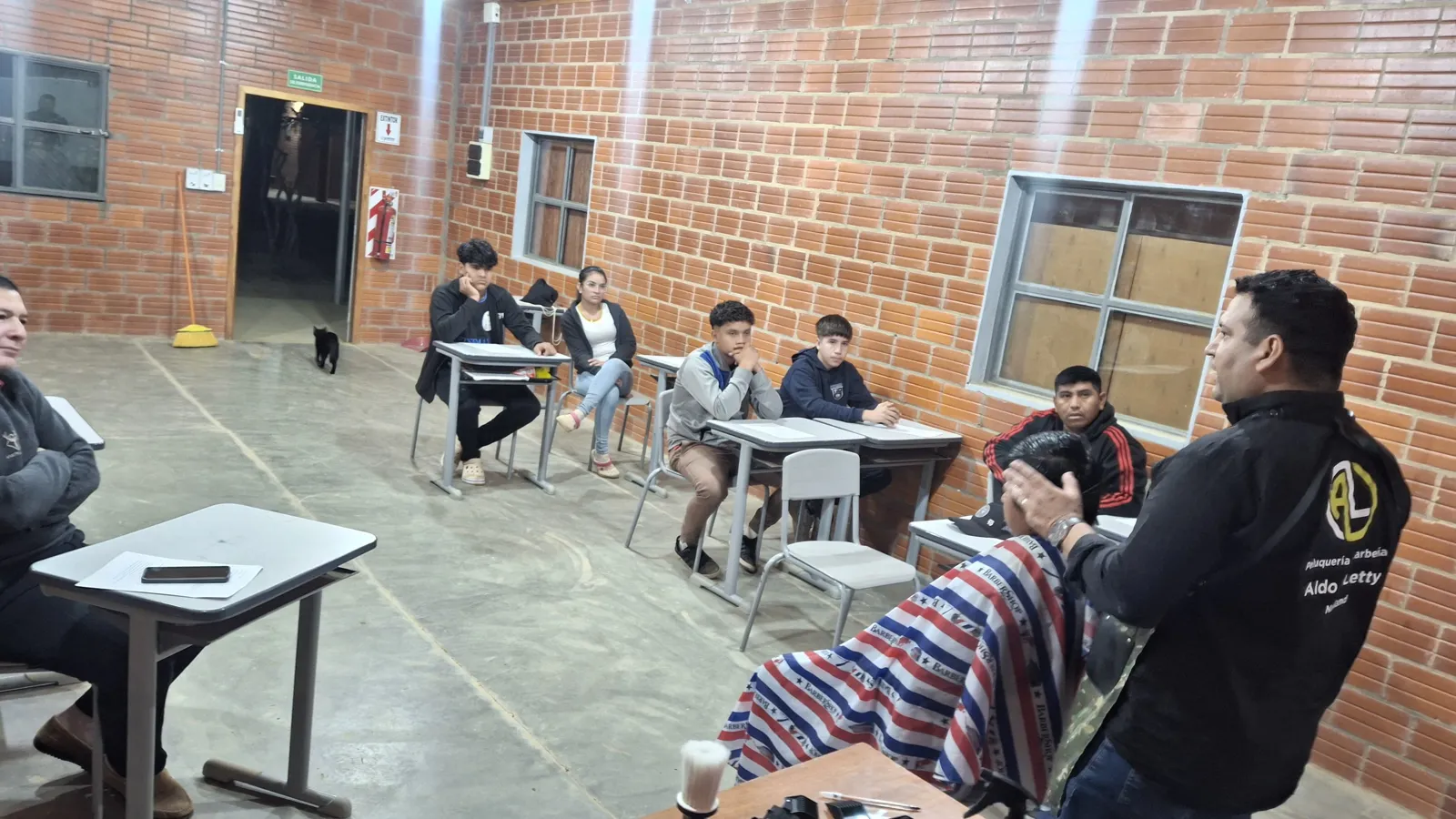 Clase de peluquería y barbería
