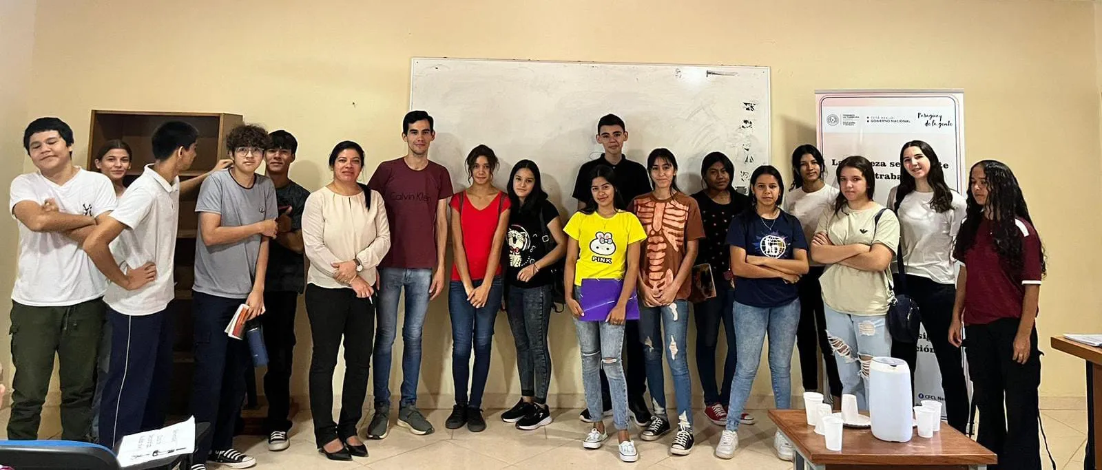 Egresados del curso de secretariado